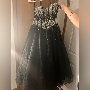 Jovani black ball gown